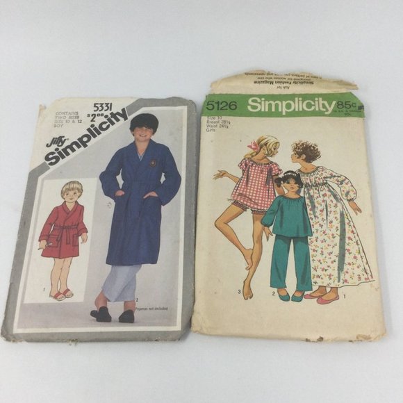 Vintage Children and Toddler Sewing Patterns - Picture 4 of 14